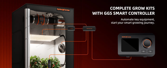 SpiderFarmer SF4000 Komplettset mit 301H EVO mit GGS Smart Controller