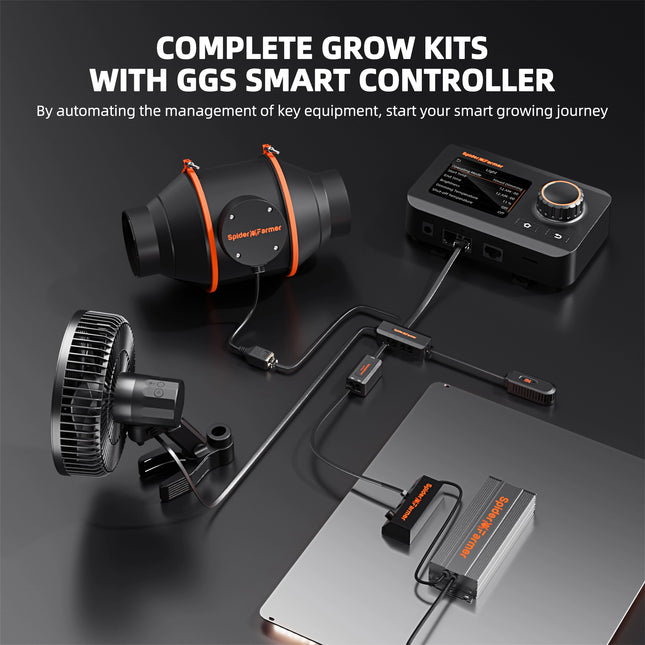 SpiderFarmer SF4000 Komplettset mit 301H EVO mit GGS Smart Controller