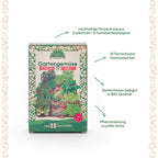 BIO-Saatgut-Set "Gartengemüse" Sorten
