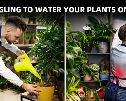 2-teiliges Selbstbewässerungssystem für Indoor-Zuchtzelte und Gewächshäuser - organic-design.com