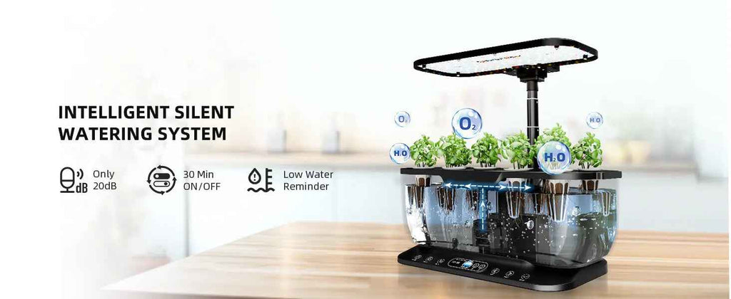 Spider Farmer SmartG12 Hydroponik System WiFi | 12 Pflanzen Indoor Garden