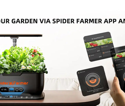 Smart Hydroponik Indoor Garten Kräuter Gemüse Anbau automatische WiFi Kontrolle App
Anbau