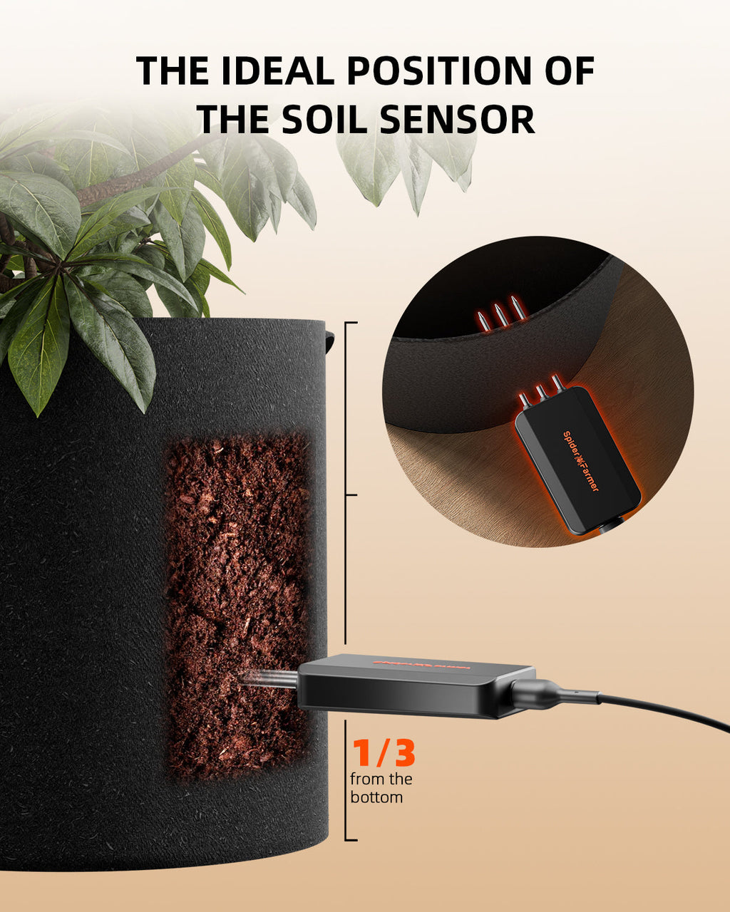 Spider Farmer Soil Sensor Pro – Produktdetail