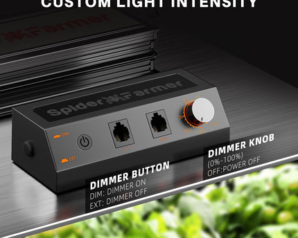 Spider Farmer® SF-2000 LED Steuerung