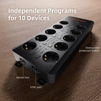 Spider Farmer GGS AC10 Steckdosenleisten-Kit Komplettpaket - 10 Smart-Steckdosen für professionelle Grower | organic-design.com