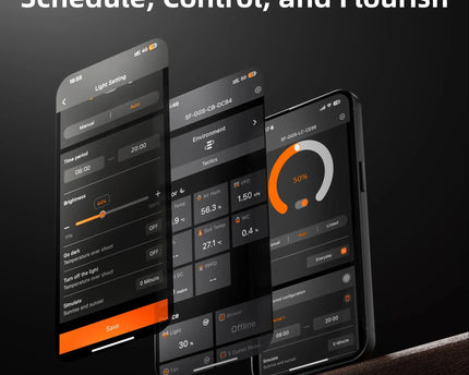 Spider Farmer GGS App Verlaufsdaten - Historische Klimadaten für optimale Pflanzenanalyse