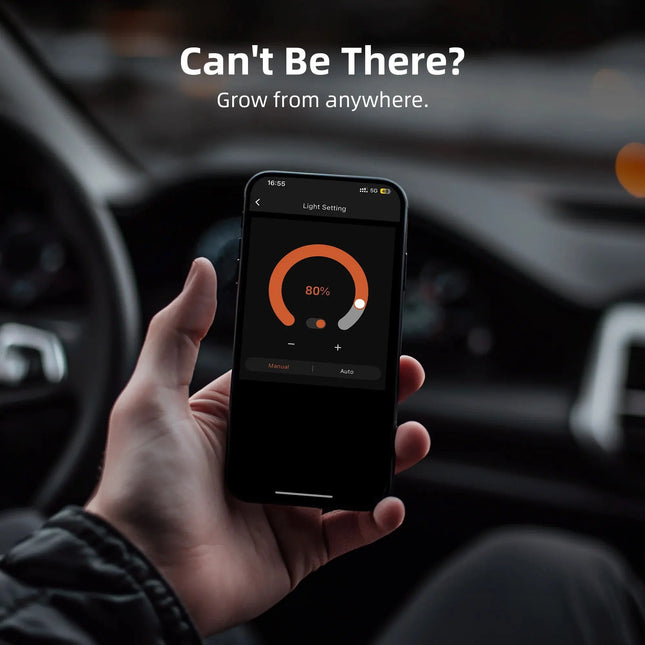 Spider Farmer GGS Smart-Steuerung - WLAN und Bluetooth für Fernüberwachung via Smartphone