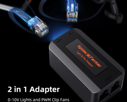 Spider Farmer GGS Verkabelung - RJ12-Kabel und Splitter für einfache Geräteverbindung