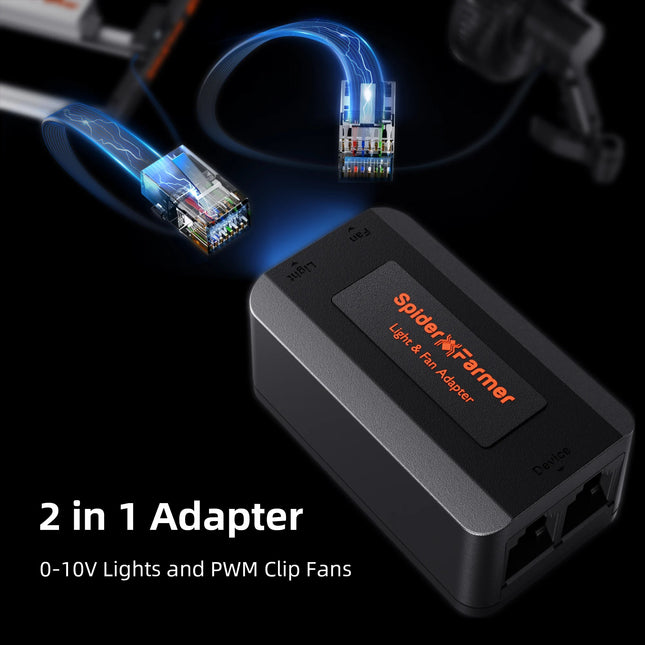 Spider Farmer GGS Verkabelung - RJ12-Kabel und Splitter für einfache Geräteverbindung