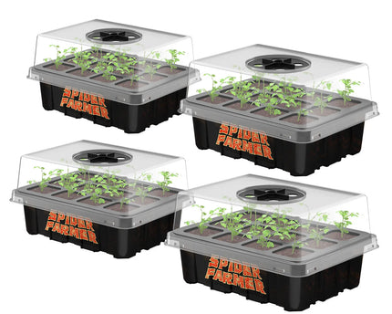 Anzucht-Set 4er-Pack Spider Farmer® Saatschalen - organic-design.com