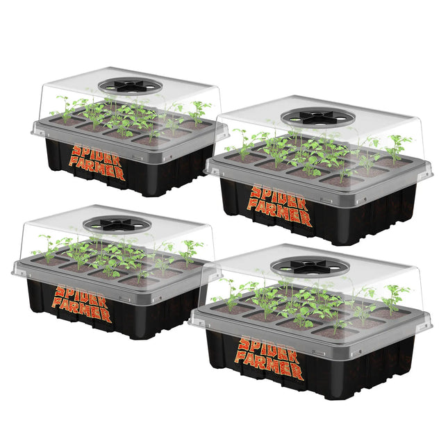 Anzucht-Set 4er-Pack Spider Farmer® Saatschalen - organic-design.com