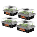 Spider Farmer Anzucht-Set 4er-Pack | 48 Pflanzen Saatschalen