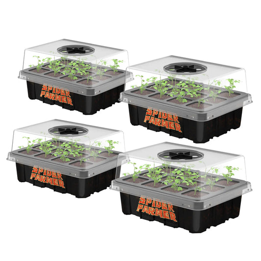 Anzucht-Set 4er-Pack Spider Farmer® Saatschalen - organic-design.com