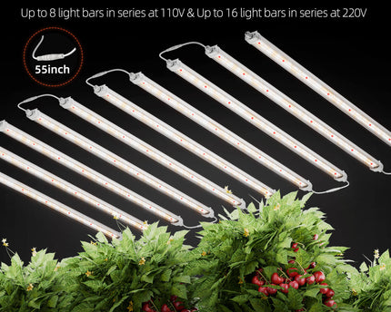 Spider Farmer® Glow80 Daisy-Chain Funktion - Mehrere Leisten einfach verketten