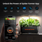 Spider Farmer SmartG12 Hydroponik System WiFi | 12 Pflanzen Indoor Garden