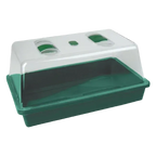 Zimmer-Gewächshaus, mit Belüftungsklappen im Deckel, 38 x 24 x 17 cm