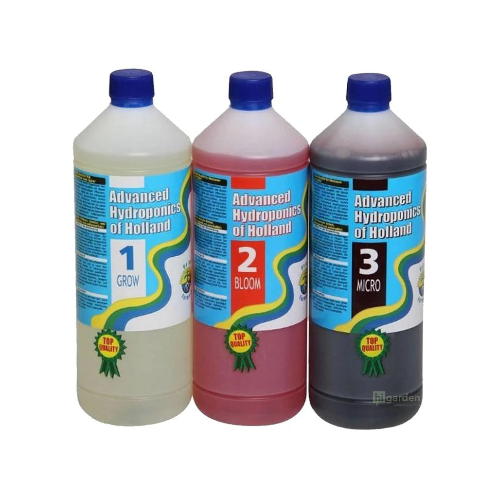 Advanced Hydroponics Bloom-Grow-Micro je 1L - organic-design.com