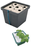 AeroFarm Aeroponik System 45x45x43cm kompakte Größe Indoor Hydroponik Terra Aquatica CultiMate
