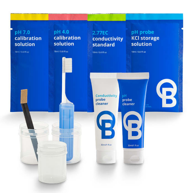 Bluelab EC und pH Reinigungs- und Kalibrierset - organic-design.com