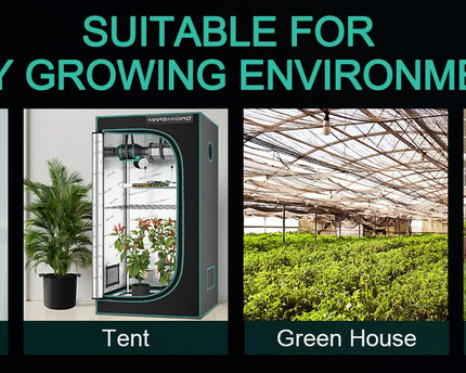 Mars Hydro 5er Pack Stofftöpfe - Robuste Fabric Pots für gesundes Pflanzenwachstum