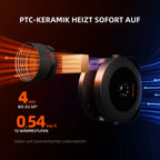 "PTC-Keramikplatten Detail des Spider Farmer Smart Heizers"