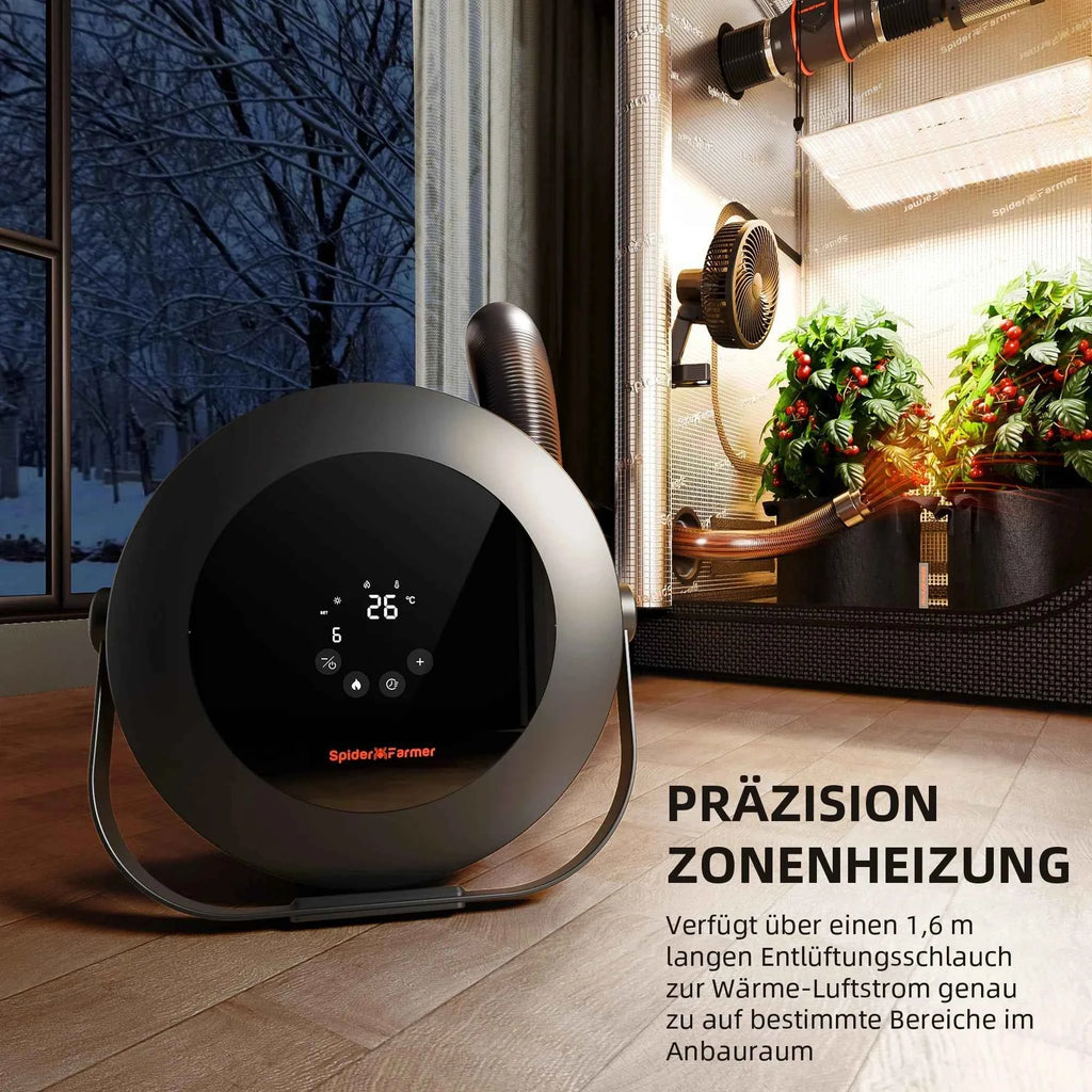 SpiderFarmer Heizer/Lüfter 540 Watt - smart