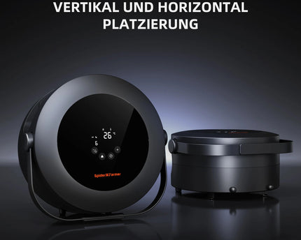"Spider Farmer 540W Smart Heizer Lüfter mit PTC-Technologie für Grow-Zelte"