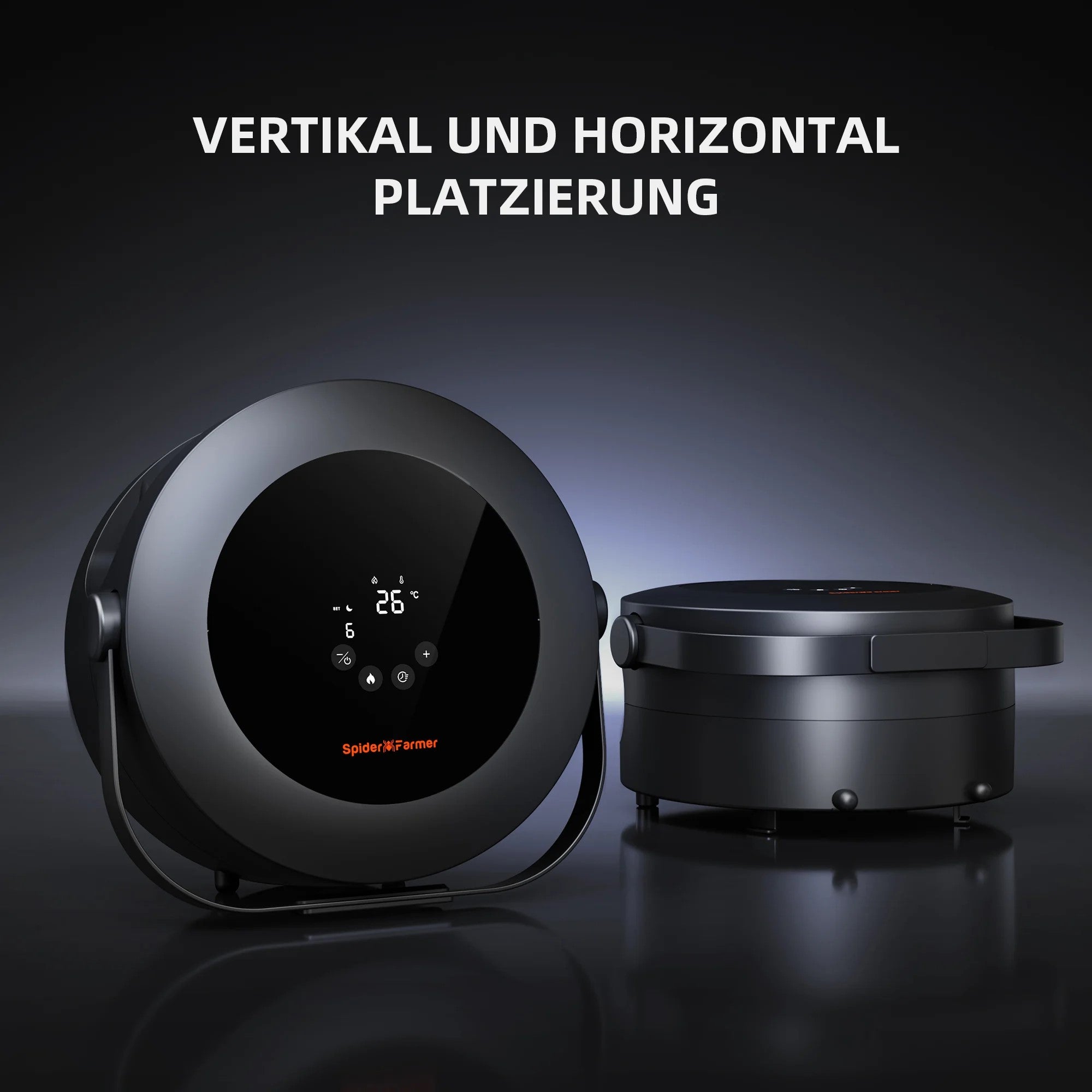 "Spider Farmer 540W Smart Heizer Lüfter mit PTC-Technologie für Grow-Zelte"