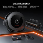 "Spider Farmer 540W Smart Heizer Lüfter mit PTC-Technologie für Grow-Zelte"