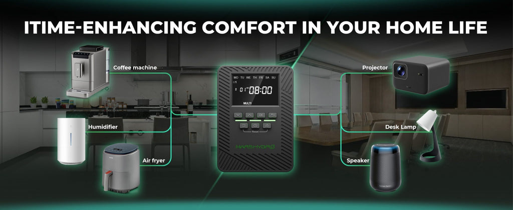 iTime Smart Timer für Haushalts- und Lifestyle-Anwendungen