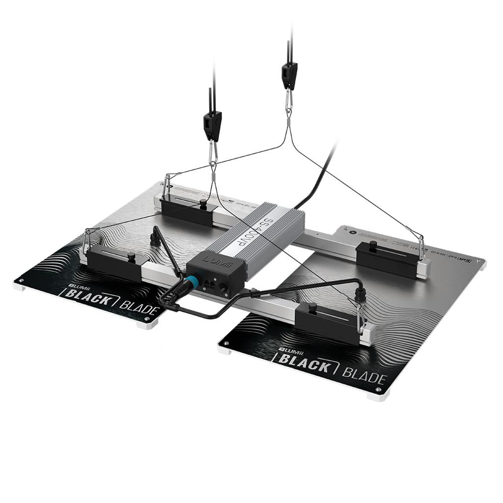 LUMii Black Blade 400 W LED Detailansicht