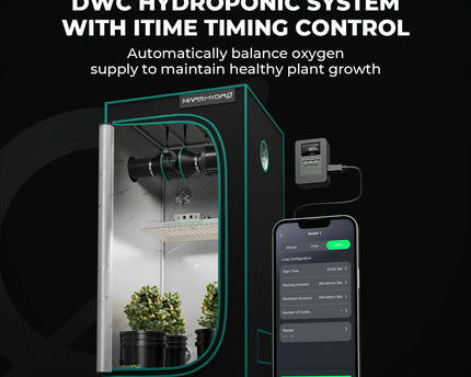 Mars Hydro 4 Eimer 5-Gallonen DWC Hydroponisches System