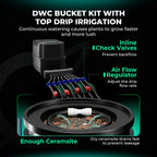 Mars Hydro 4 Eimer 5-Gallonen DWC Hydroponisches System - organic-design.com
