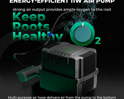 Mars Hydro 4 Eimer 5-Gallonen DWC Hydroponisches System - organic-design.com