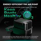 Mars Hydro 4 Eimer 5-Gallonen DWC Hydroponisches System - organic-design.com