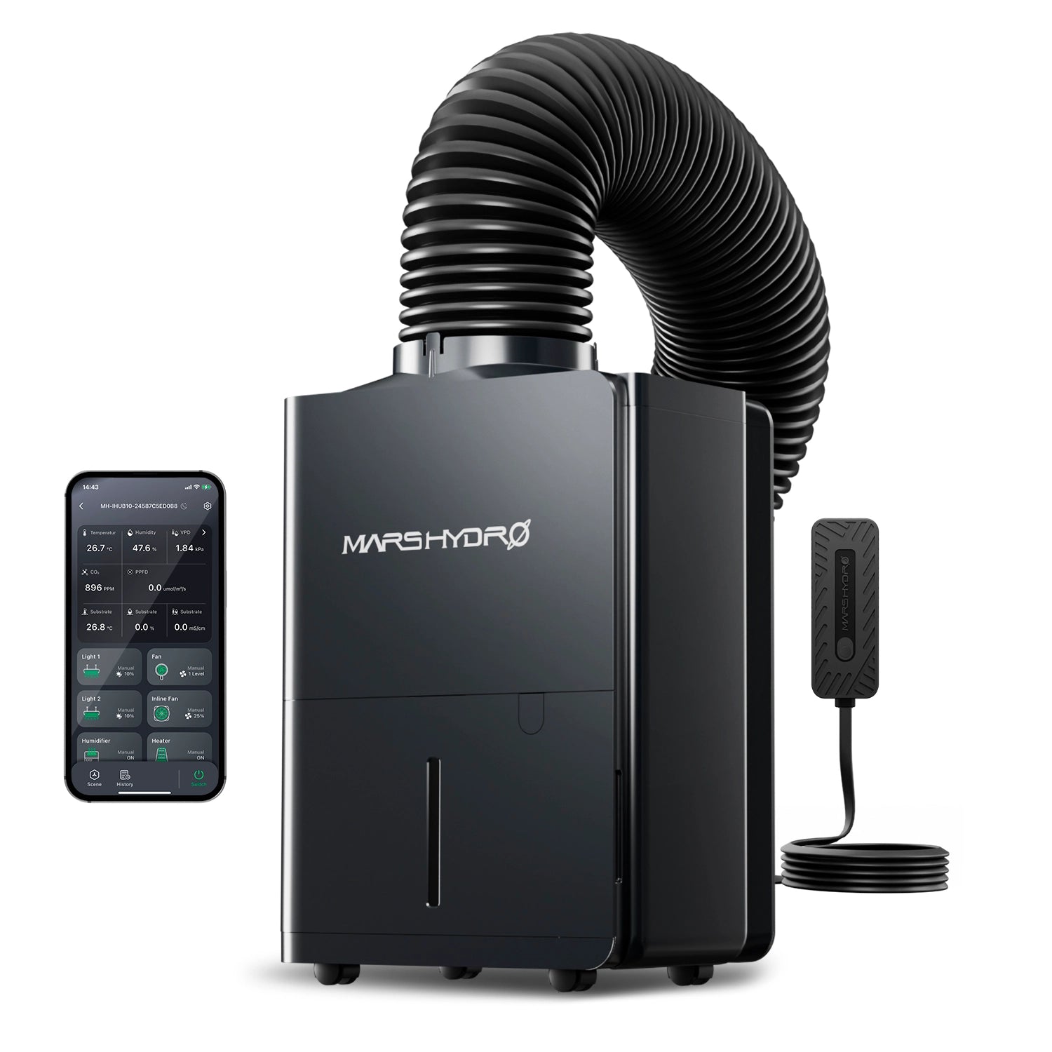 Mars Hydro Luftentfeuchter 12L/Tag