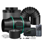 Mars Hydro iFresh 6 Zoll Abluftset mit Aktivkohlefilter und iControl Controller