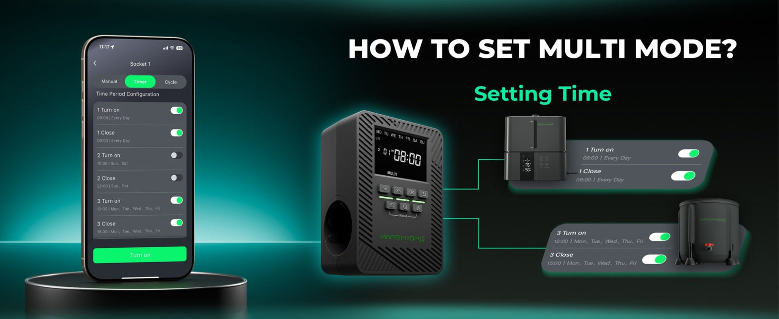 iTime Smart Timer Set Up