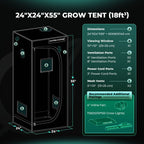 Mars Hydro TS 600 Growbox Komplettset - organic-design.com