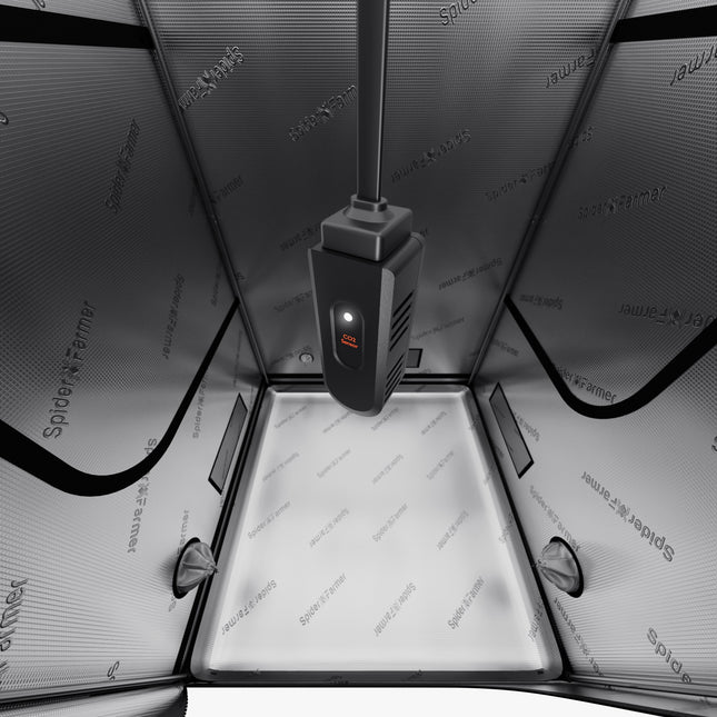 "Spider Farmer CO₂-Sensor für 20-100% Wachstumssteigerung im GGS-System"