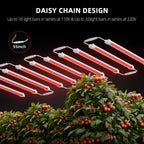 Spider Farmer GlowR40 Daisy-Chain Verbindung für mehrere Deep-Red LED-Leisten