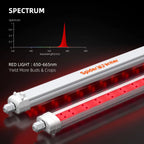 Spider Farmer GlowR40 Deep-Red Spektrum 650 bis 665 nm