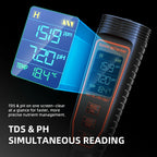 Spider Farmer® 5-in-1 pH-Messgerät-Set für Hydrokultur LED Display