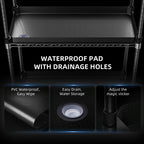 Spider Farmer Anzuchtregal Komponenten 10 LED Lichtleisten Drahtgeflecht wasserdichte Matten