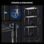 Anzucht- & Pflanzenregal 3 Etagen Kombi / Größe S - organic-design.com