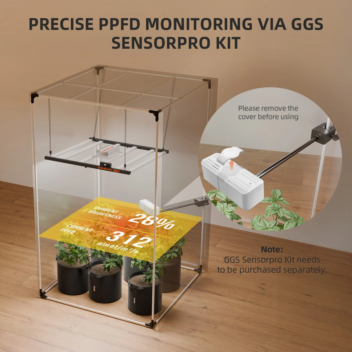 Spider Farmer SensorPro5 im aktuellen 2026er Design für das GGS-System