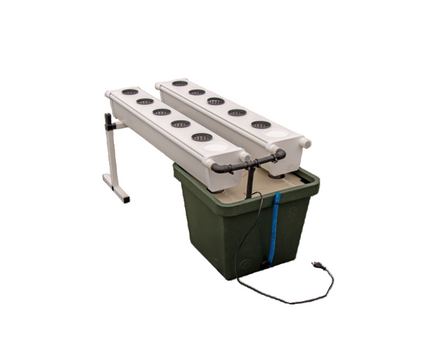 T.A. GrowStream10 V2 aeroponisches System für 10 Pflanzen mit Sprühdüsen und Nährstofftank