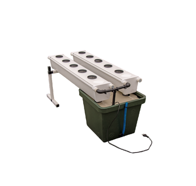 T.A. GrowStream10 V2 aeroponisches System für 10 Pflanzen mit Sprühdüsen und Nährstofftank