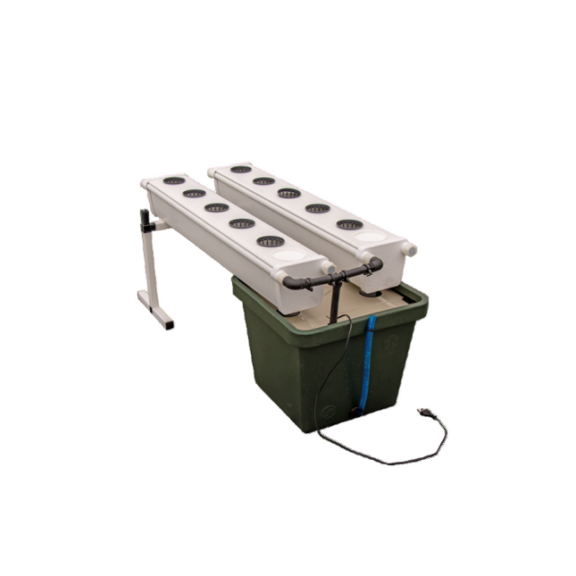 T.A. GrowStream10 V2 aeroponisches System für 10 Pflanzen mit Sprühdüsen und Nährstofftank