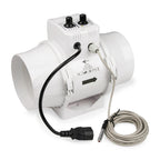Ventilution Mixed In-Line 125 mm mit Klimaregler und Thermostat